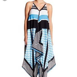 Cynthia Steffe Blue Printed Dress